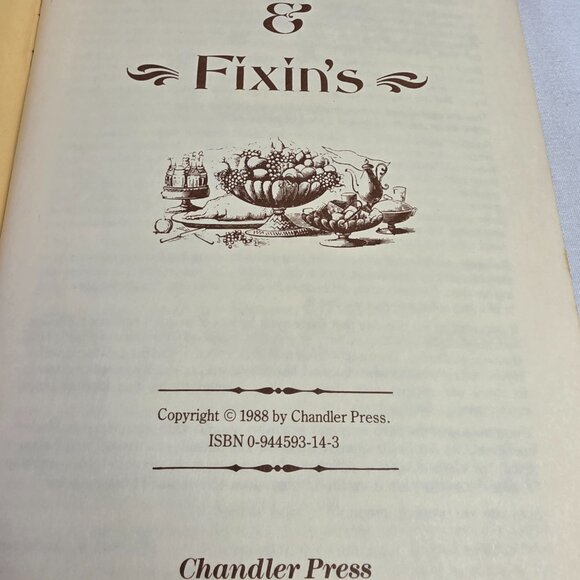 Vintage Cookbook Mixin's & Fixin's Robert Anderson 19th & 20th Century Recipes - Picture 3 of 13